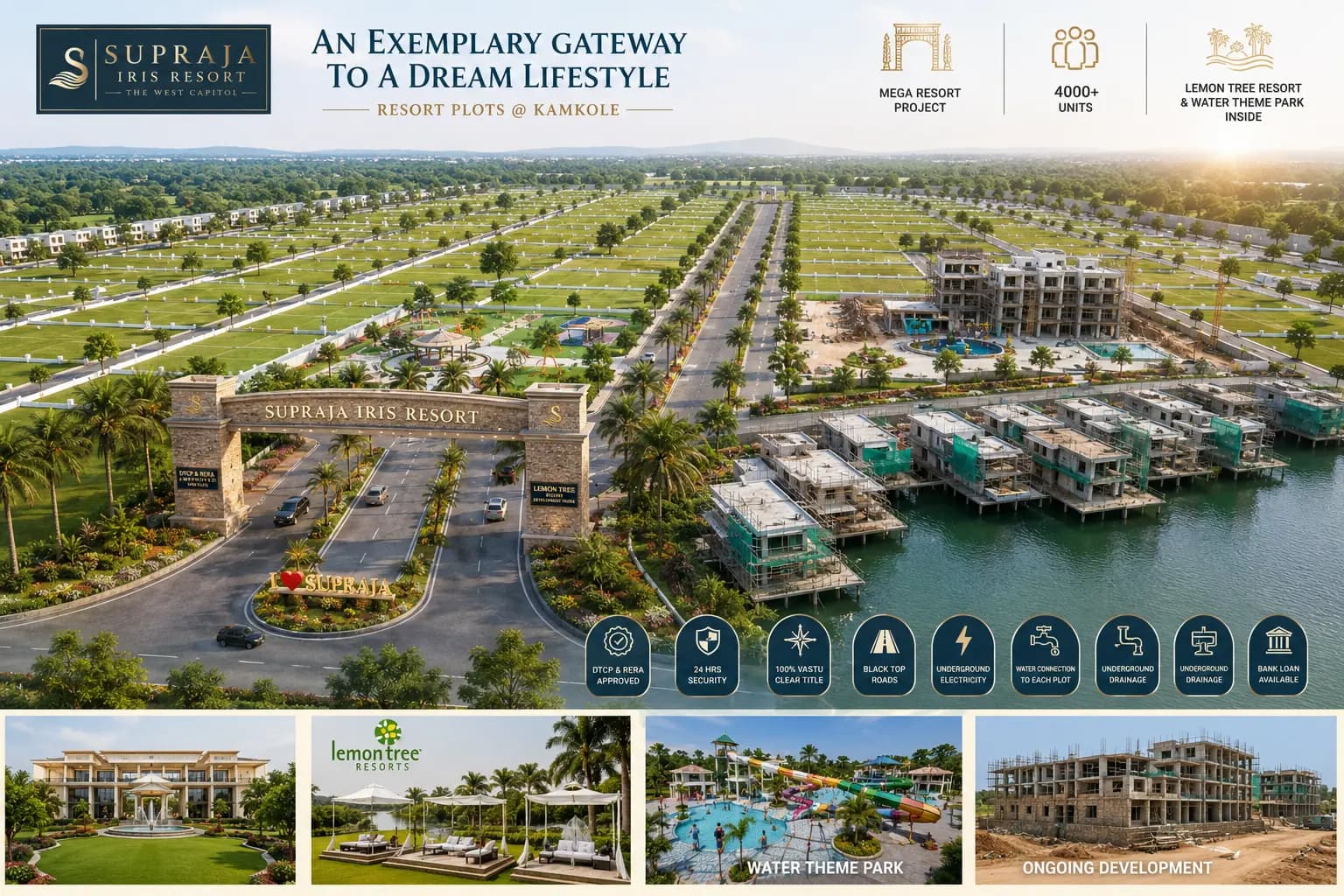 DTCP & RERA approved open plots near Hyderabad