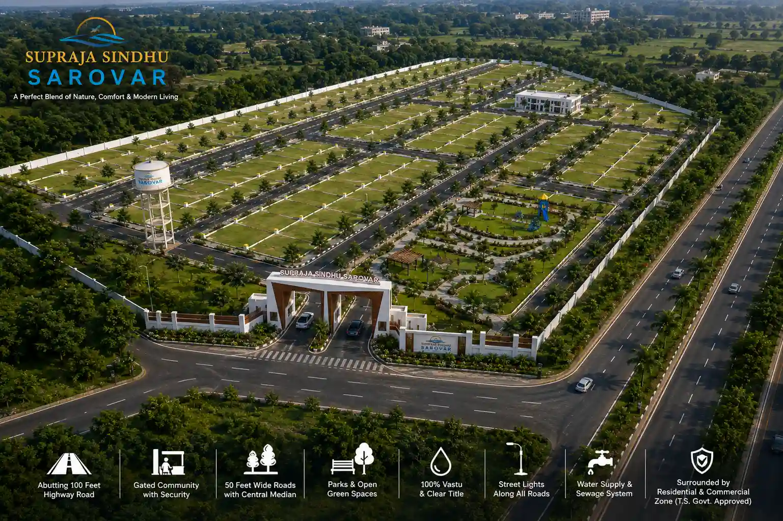 Supraja Sindhu Sarovar planned plotted development gallery image 5