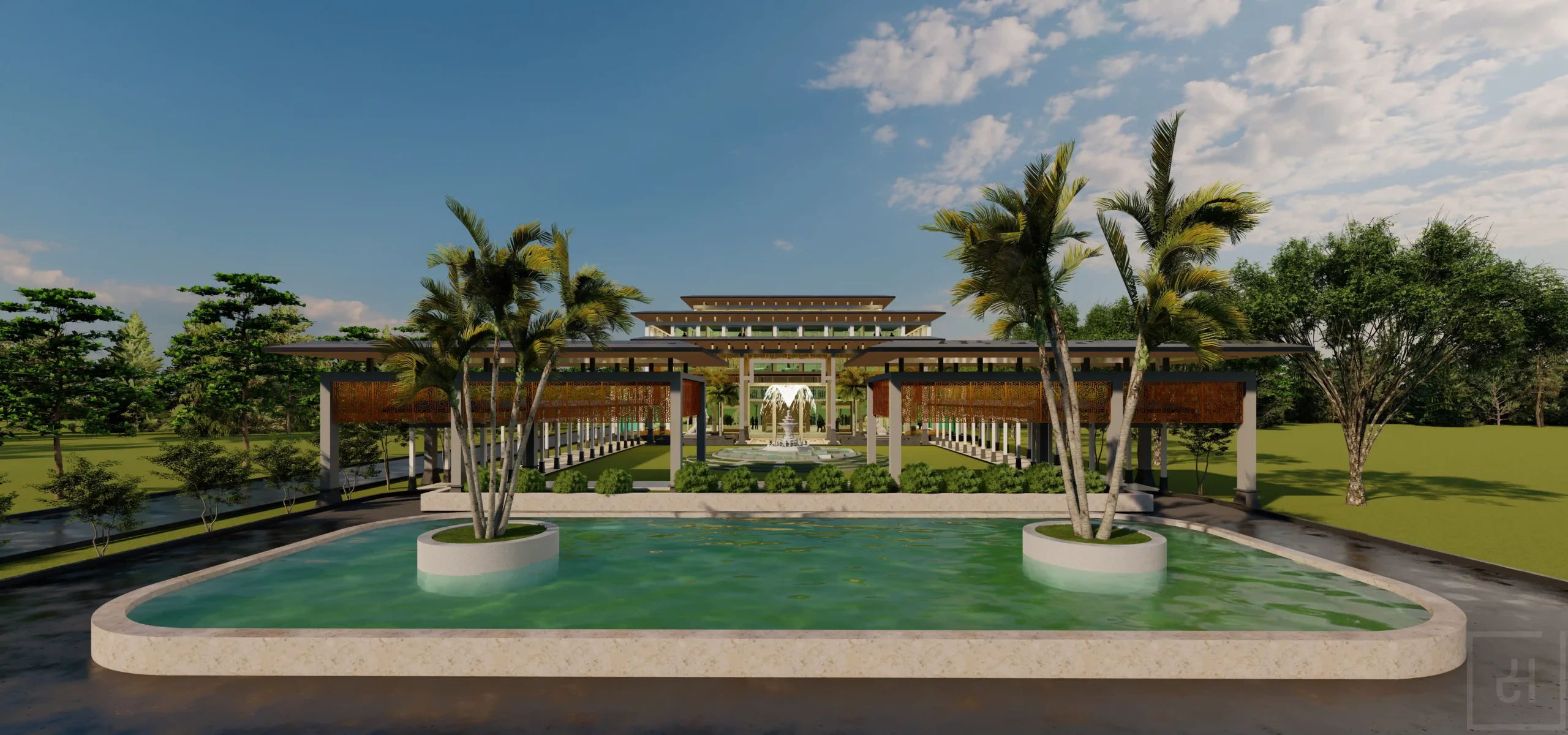 Supraja Bridge County premium entrance gate on NH-65 near Kamkole